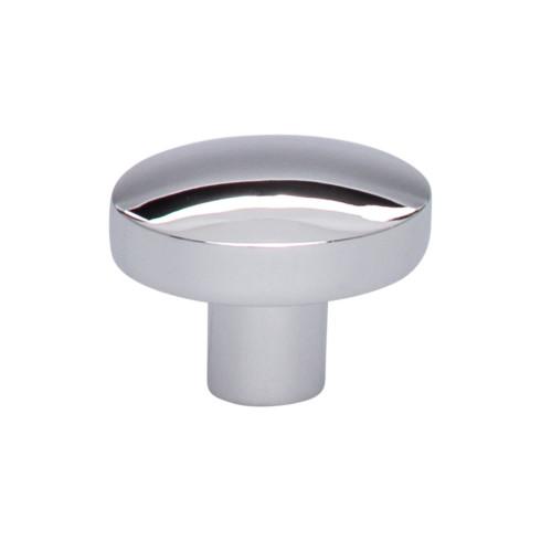 Top Knobs TK910PC Hillmont Knob 1 3/8 Inch Polished Chrome