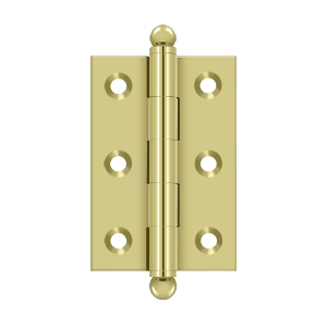 Deltana 2 1/2 Inch x 1 11/16 Inch Hinge With Ball Tip