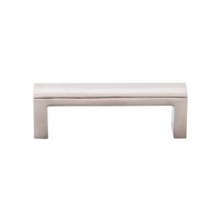 Top Knobs SS97 Stainless Steel Collection Thicker Pull 5 1/16 Inch CC 7/8 Inch Width Brushed Stainless Steel