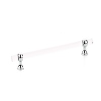 Schaub Lumiere Transitional Adjustable pull 8 inch cc Polished Chrome