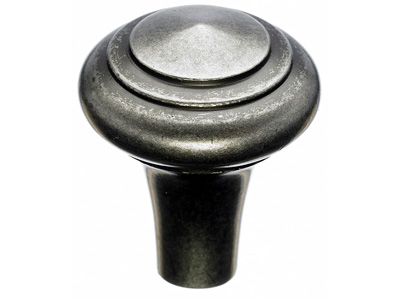 Top Knobs M1480 Aspen Peak Knob 1 Inch Silicon Bronze Light