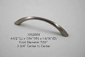 Residential Essentials 10328 Satin Nickel Cabinet Pull
