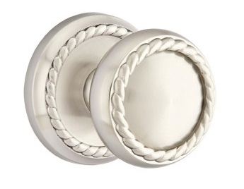 Emtek Rope Knob with Rope Rosette