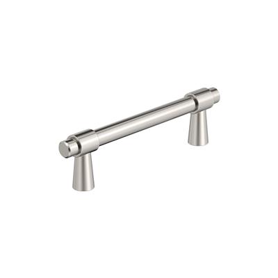 Amerock Destine 3-3/4 Inch cc Cabinet Pull Polished Nickel