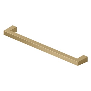 Modern Square Bar Pull, 8 Inch, HD, Solid Brass