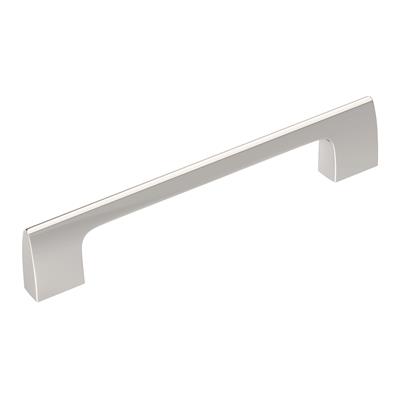 Amerock Riva 5-1/16 Inch cc Cabinet Pull Polished Nickel
