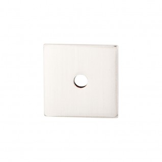 Top Knobs TK94BSN Sanctuary I Square Backplate 1 Inch Brushed Satin Nickel