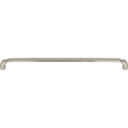 Top Knobs TK1036BSN Pomander Pull 12 Inch CC Brushed Satin Nickel