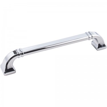 Hardware Resources 7 1/16" Ella Polished Chrome Cabinet Pull