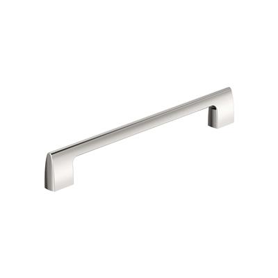 Amerock Riva 8-13/16 Inch cc Cabinet Pull Polished Nickel