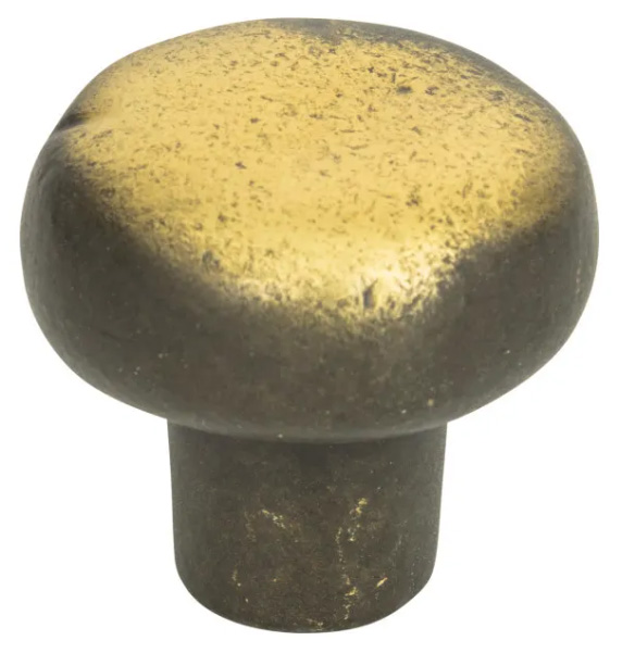 Atlas Homewares Distressed Round Knob 1 3/8 Inch Antique Bronze