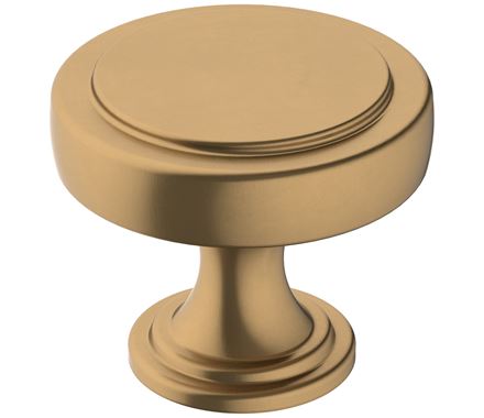 Amerock Exceed 1 1/2 In (38mm) Diameter Knob Champagne Bronze