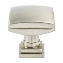 Berenson Tailored Traditional Knob 1-1/4" Dia Brushed Nickel