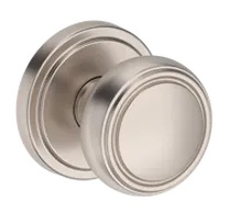 Baldwin Reserve Series Bremerton Knob with Stepped Round Rosette