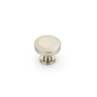 Schaub Heathrow 1 1/4 inch Diameter Round Knob in Brushed Nickel