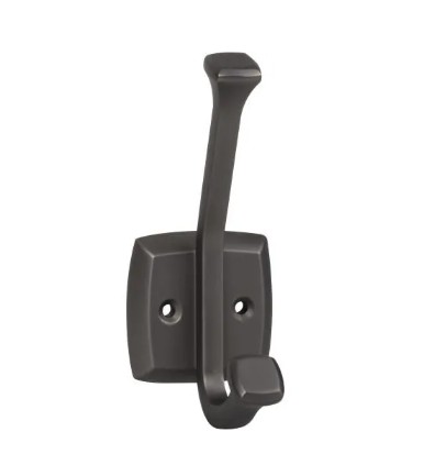 Top Knobs TK1060AG Juliet Hook 4 3/4 Inch Ash Gray
