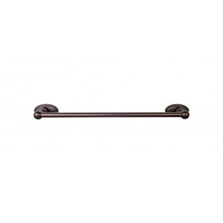 Top Knobs ED6ORBC Edwardian 18 inch Single Towel Bar Oil Rubbed Bronze