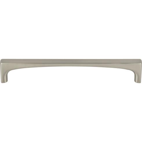 Top Knobs TK1014BSN Riverside Pull 6 5/16 Inch CC Brushed Satin Nickel