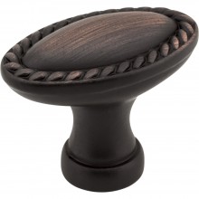 Hardware Resources Lindos 1 3/8 inch Cabinet Knob in Brushed Oil Rubbed Bronze