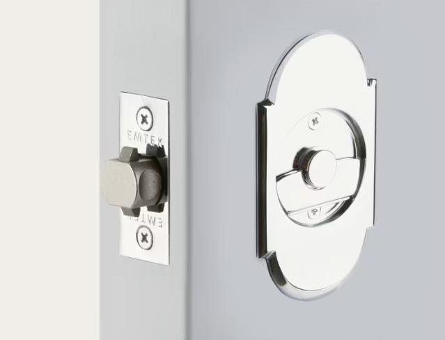 Emtek #8 Style Tubular Pocket Door Hardware