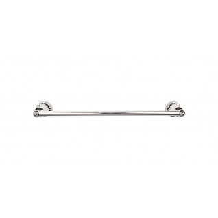 Top Knobs HUD6PN Hudson 18 inch Single Towel Bar Polished Nickel