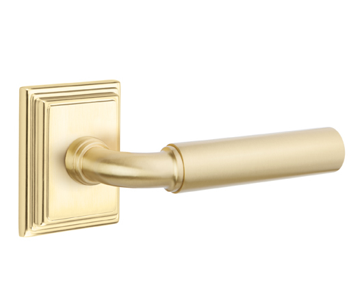Emtek Manning Lever with Wilshire Rosette