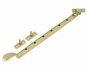 Deltana Solid Brass 13 Inch Colonial Casement Stay Adjuster