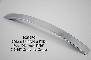 Residential Essentials 10219 Cabinet Pull in Polished Chrome