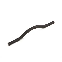 Schaub Sorrento 160/192 mm CC Arched Cabinet Pull in Matte Black