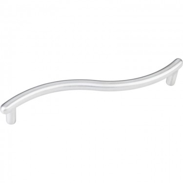 Hardware Resources Capri 128mm CC Curved Cabinet Pull - Brushed Chrome
