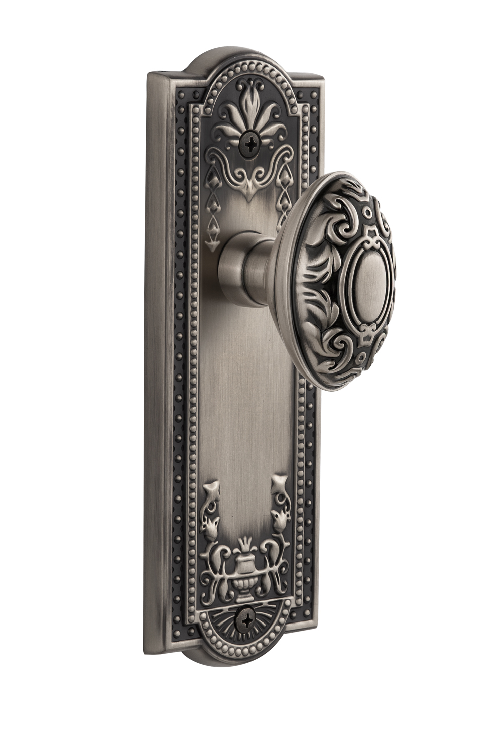 Grandeur Parthenon Plate with Grande Victorian Knob