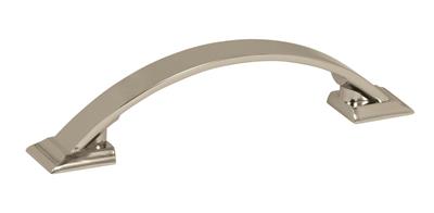 Amerock Candler 8-13/16 Inch cc Cabinet Pull Polished Nickel