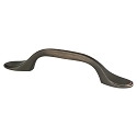 Berenson Advantage Plus 1 Rounded End Pull 3 Inch CC Verona Bronze