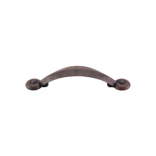 Top Knobs M1729 Angle Pull 3 Inch CC Patina Rouge