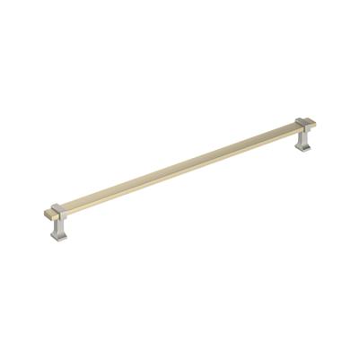 Amerock Overton 18 Inch cc Appliance Pull Golden Champagne/Satin Nickel