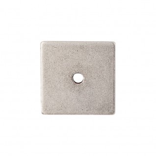Top Knobs TK95PTA Sanctuary I Square Backplate 1 1/4 Inch Pewter Antique
