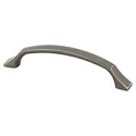 Berenson Century Edge Pull 128MM C/C Vintage Nickel