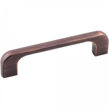 Hardware Resources Alvar 4-7/16 Inch Overall Cabinet Pull - Brushed Oil-Rubbed Bronze
