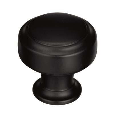 Amerock Highland Ridge 1-3/16 Inch Cabinet Knob Black Bronze