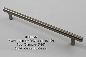 Residential Essentials 10338 Satin Nickel Cabinet Pull