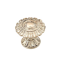 Schaub Swan 1 1/2 inch Cabinet Knob in Monticello Silver