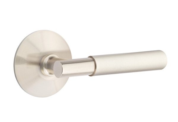 Emtek Myles Lever Handle with Modern Rosette