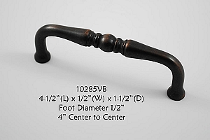 Residential Essentials 10285 Cabinet Pull in Venetian Bronze