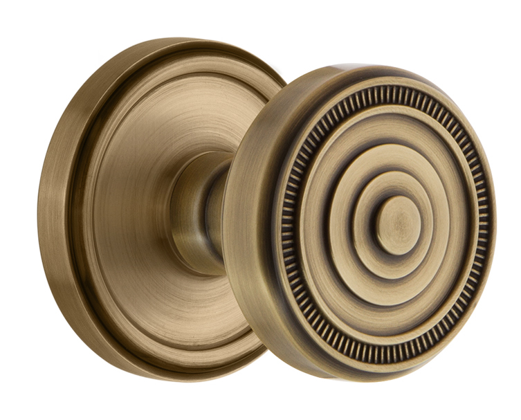 Grandeur Georgetown Rosette with Soleil Knob