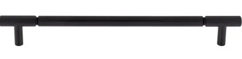 Top Knobs TK3244BLK Prestwick Pull 8 13/16 CC Flat Black