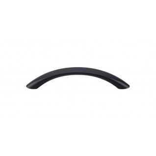Top Knobs M386 Nouveau 3 3/4 Inch CC Cabinet Pull Flat Black