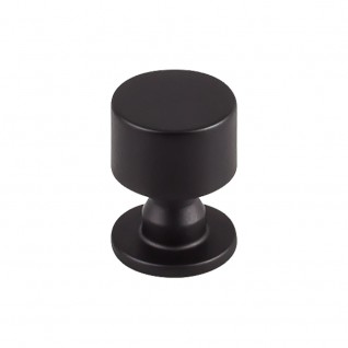 Top Knobs TK820BLK Lily 1 inch Cabinet Knob Black