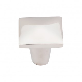 Top Knobs M2061 Aspen II Square Knob 1 3/16 Inch Polished Nickel