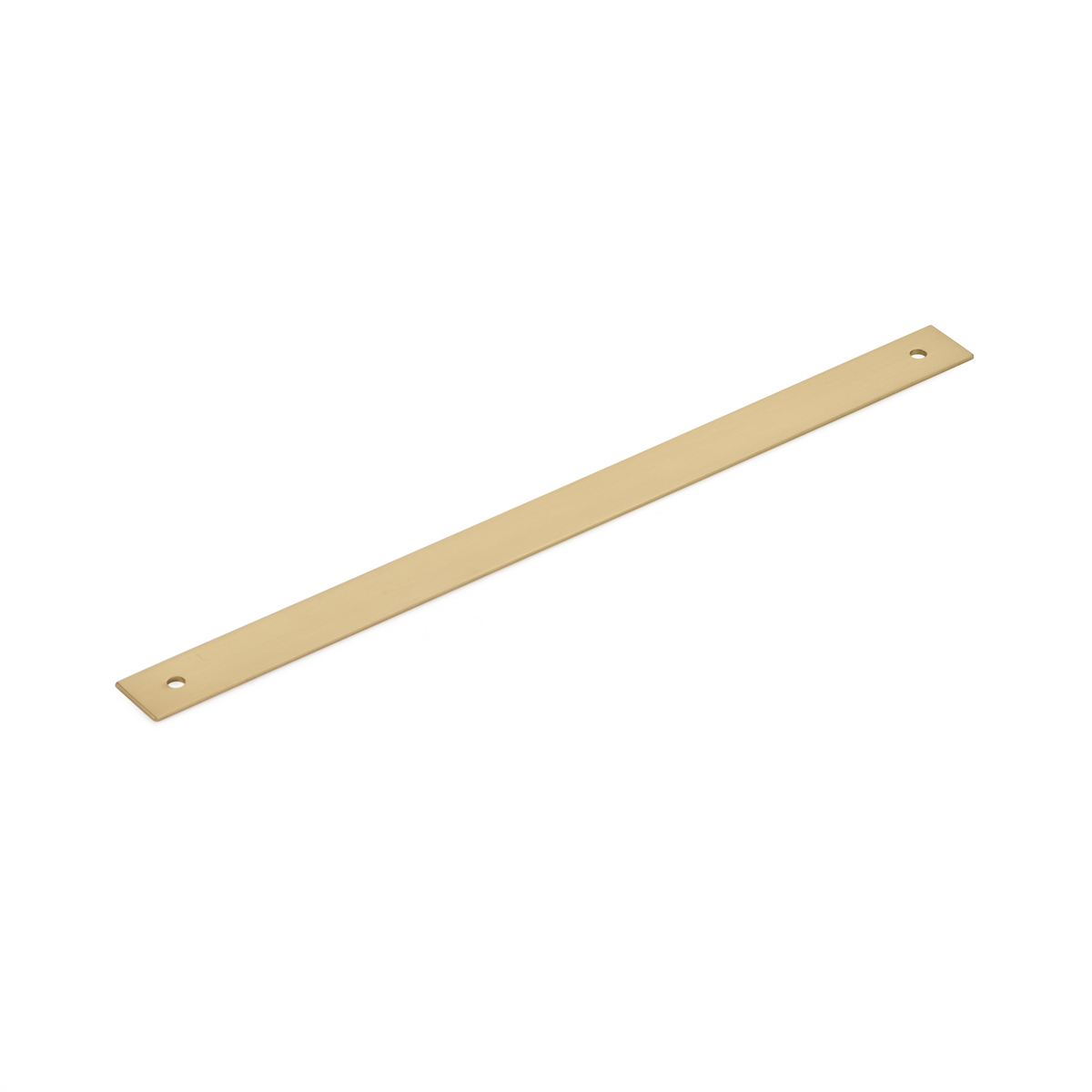 Schaub Pub House, 10 Inch cc, Signature Satin Brass, Backplate
