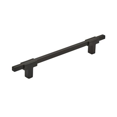 Amerock Urbanite 6-5/16 Inch cc Cabinet Pull Matte Black